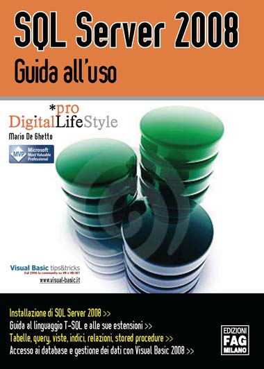 Copertina di SQL Server 2008 di Mario De Ghetto