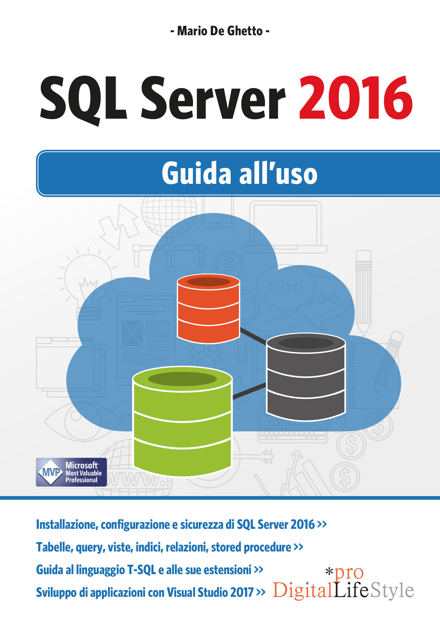 Copertina di SQL Server 2016 di Mario De Ghetto
