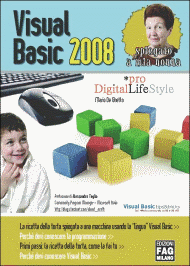 Copertina di Visual Basic 2008 spiegato a mia nonna di Mario De Ghetto